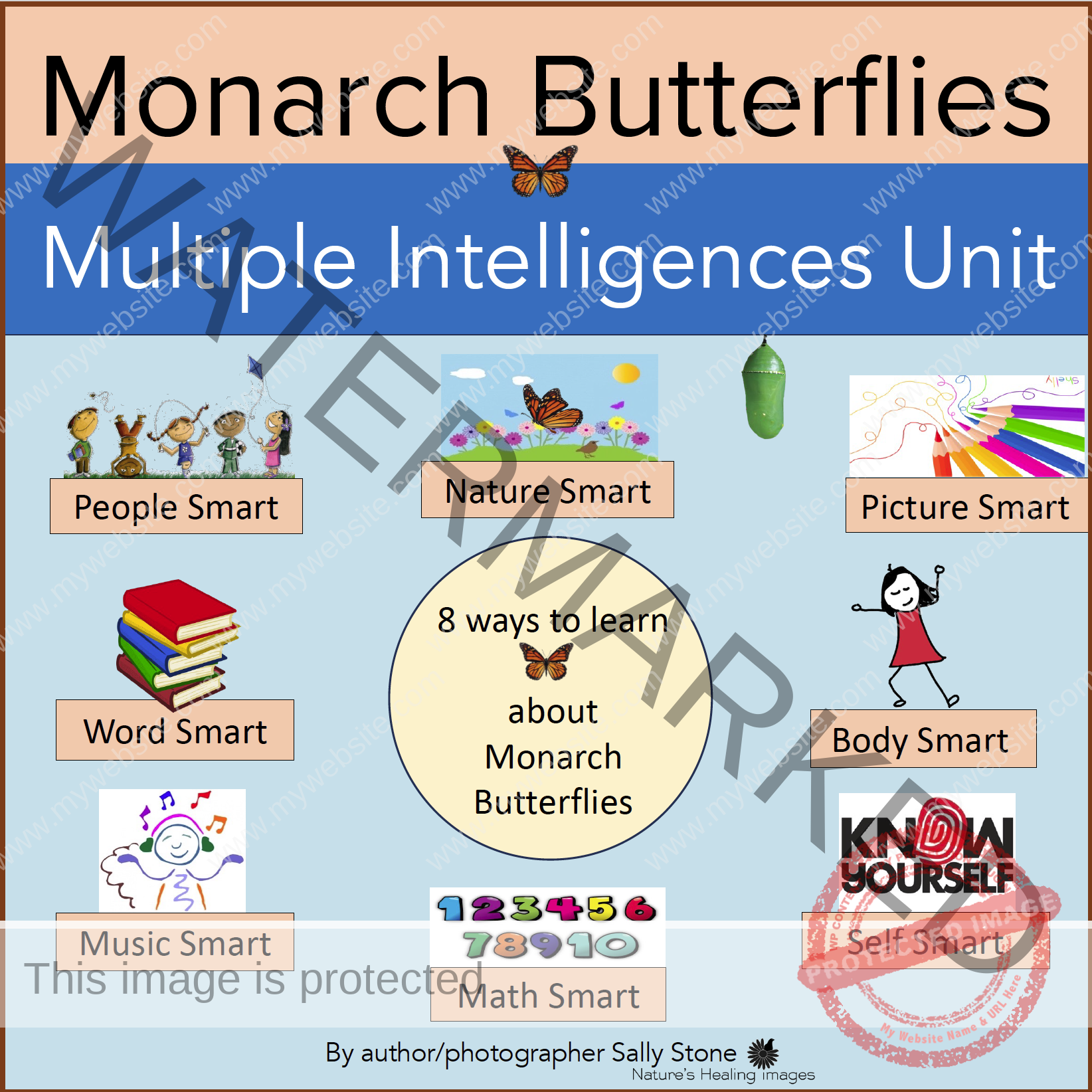 Monarch Butterfly 8-Lesson Multiple Intelligence Unit